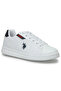 US Polo Assn. Costa Wmn 4Fx (36-40) White-Navy-Red Sneakers Shoes