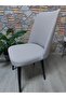 Large Oval Chair Cover Lakos Fabric - 5
