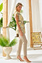 Sleeveless Patterned Kimono - 3