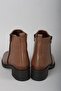 SELECT 240626 GENUINE LEATHER WOMEN HEELED BOOTS COFFEE - 5