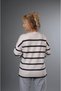 A.T.Y. Xx-017 Striped Skat Neck Salaç Sleeve - 4