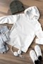 Babymonster Printed Children's Sweatshirt with Hood Without Caps 3 Threads - 2