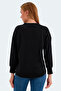Vital Oversize Women's Sweatshirt Black - 2