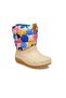 حذاء كلاسيكي للأطفال من Neopuff Geo Shapes Boot K - بيج / متعدد الألوان - 2