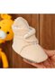 Non-Slip Sole, Baby Slippers, Ilkadım Home Slippers, Anti-Sweat Organic Cotton Lining - 5