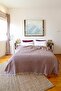 Claret Red Double Fringed Bedspread/Pique 200 X230 cm - 2