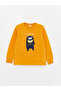 LCW Kids Crew Neck Embroidered Long Sleeve Boy Pajamas Set - 2