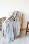 Sofa Bed Cover Anthracite Star Pattern 180x210 Cm Sofa Cover (DARK GRAY) - 2