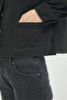 Polly Black Denim Jacket - 3