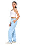 Girl's 3 Thread Raised Cotton Inside School Sweatpants Trousers - 4