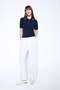 Regular Fit Polo Collar Buttoned Basic Plain Short Sleeve Knitwear Sweater D3300Ax24Au - 2