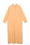 Soft Yellow-Hooded Knitted Dress - 3