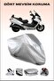 Motorcycle cover/engine cover compatible with SYM Maxi 400i.