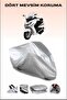 Motorcycle Cover/Engine Protector Compatible with Sym GTS 250i Evo