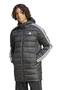 Ess 3S L D H Pa Men's Casual Coat Hz8522 Black - 2
