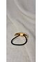 Gold Color Metal Detailed Rubber Buckle M1 - 3