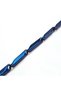 Men's Steel Necklace - Fine Polite Blue Steel Men's Necklace Chain - 3
