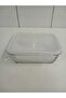 Feyzade Fresco Glass Locked Storage Container 1 Pcs Rectangular (1200 Cc)-(Frs-257) - 2