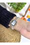 Zircon Stone Bead Cord Quartz Women's Wristwatch - 4