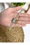 Zircon Stone Bead Cord Quartz Women's Wristwatch - 7