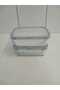 Feyzade Fresco Set of 2 Glass Storage Containers with Lock - Rectangular (1200 Cc) - 5