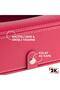 Fuchsia Faux Leather Napkin Holder Tissue Box - 13*24*6 cm - 5