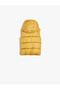 Hooded Seasonal Puffer Vest with Pocket Detail - 2