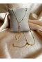 Ball Detailed Chain Gold Steel Şahmeran - 4