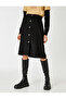 Skirt - Button Detailed - 3