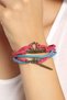Shabby Unisex Bracelet with Scissor Love Imprint Figure - 3