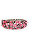 Pink Stone Cast Metal Flower Model Women's Bracelet