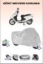 Motorcycle Cover with Lock Compatible for Mondial Speedy 110, Secure, Waterproof , Durable Fabric.