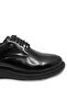 Black Opening Genuine Leather High-Top Men's Classic Shoes 103195 - 3