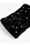 Plush Knit Bandana with Pearl Detail - 3