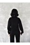 Women's Basic Tracksuit Set with Fleece Inside Modal Fabric - 3