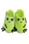 Milk&Moo Cacha Frog Toddler Kids Slippers, %100 Cotton,For House,Bath,Indoor Use