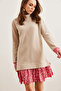 Women's Stone Rose Garnished Thessaloniki Dresselb-19000965 - 3