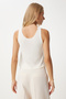 Women's Ecru Athlete Double Knit Blouse Mt00152 - 8