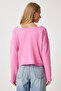 Women's Pink Athlete Double Knit Blouse Mt00152 - 4
