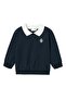 Nmmron Nreg Sweat Bru - Navy Blue Sweatshirt 13236360