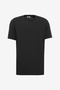 Unisex 5-Piece 100% Cotton Slim Fit Slim Fit Crew Neck Black T-Shirts Pack - 8