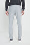 Lycra Flexible Slim Fit Slim Fit Men's Gray Jogger Trousers with Tie Waist and Side Pockets - 7