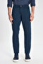 Cotton Lycra Flexible Slim Fit Slim Fit 5 Pocket Men's Navy Blue Chino Pants - 6