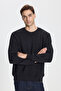 Pack of 2 Warm 3 Thread Fleece Inside Cotton Standard Fit Crew Neck Sweatshirt - 7