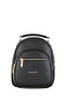 Women's Black Print Backpack 05Po24K1876 - 3
