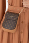 Limited Edition Brown Women's Shoulder Bag 05Pc24K24109 - 2