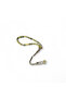 Olivin Natural Stone Rosary with Metal Tassels
