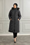 Women's Smoked Long Puffer Coat