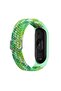 Xiaomi Mi Band 5 & 6 - Flexible Nylon, Straw Braid Strap, Fully Compatible