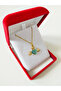Luxury Velvet Box |   Winged Blue Heart Necklace |   Mother's Day Gift |   Woman - 5